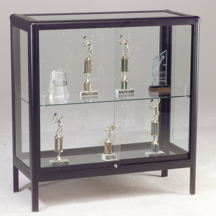 MooreCo 40'' H x 36'' W Wood Trophy Display Case Wayfair
